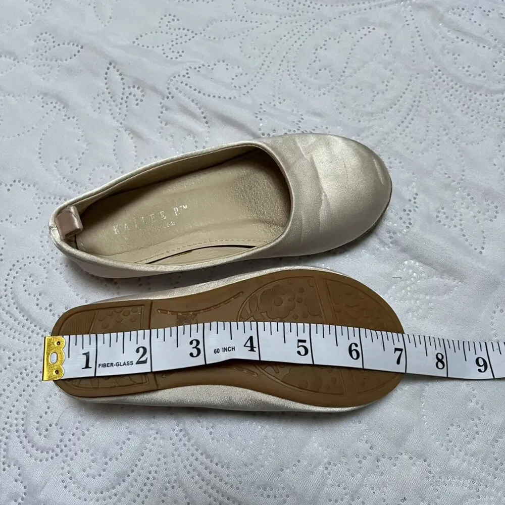 Kailee P Satin Fancy Flats